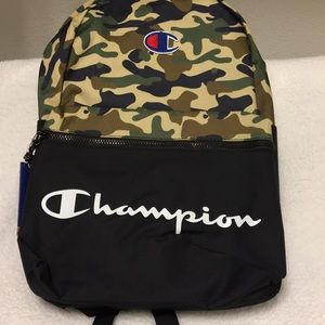 camo champion backpack